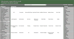 Desktop Screenshot of electronicsspecialist.co.uk